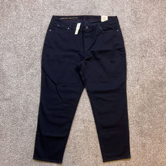 Talbots Denim - New Talbots W-Heritage Slim Ankle Jeans Black Stretch Denim Size 20W NWT